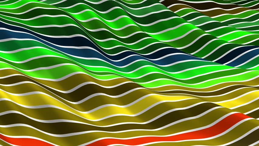 Abstract background with animation of slow moving colored. Animation of seamless loop. Colorful wave gradient animation. Future geometric patterns motion background. 3d rendering | Shutterstock HD Video #1102737753