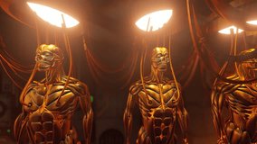 Futuristic factory for the production of zombie people - Powered by Shutterstock - Get 15% off with code: PIKWIZARD15