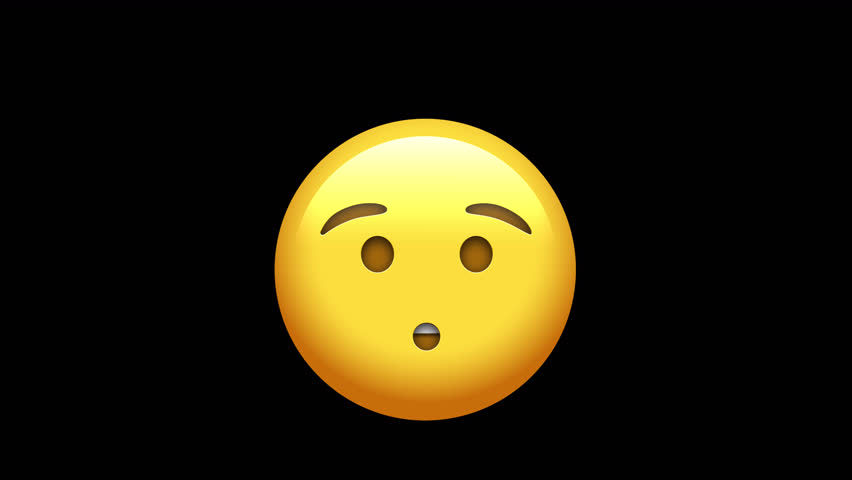 Astonished Face 
Animated Emoji. Alpha channel, transparent background. 4K resolution loop animation.  Royalty-Free Stock Footage #1102763933