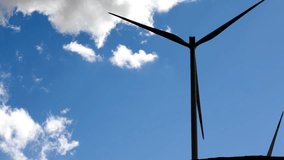 windmills on the field windmills isolated The World’s Biggest Wind Turbines AERIAL ENERGY alternative ecology wind turbine 4K environment