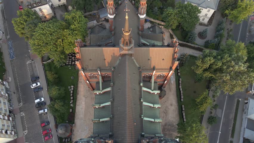 Top down view of St. Florian