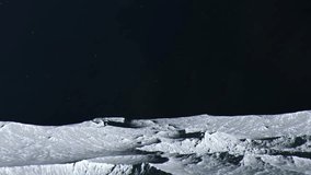 An Asteroid Impacting on the Surface of the Moon Causing a Large Explosion of Dust and Ejecta - Powered by Shutterstock - Get 15% off with code: PIKWIZARD15
