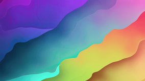 Abstract colored pastel fluid art motion video background with slow flowing paint, liquid with dissolving effect for business purpose