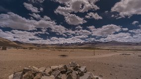 Tso Kar - fluctuating salt lake in Himalayas. Rapshu, Ladakh, India 2021
Timelapse Video