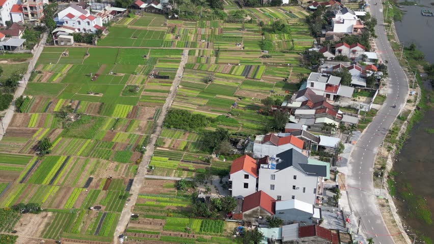 Hoi An countryside Vietnam drone view, 2023
Drone top down view from Vietnam, february,15, 2023
