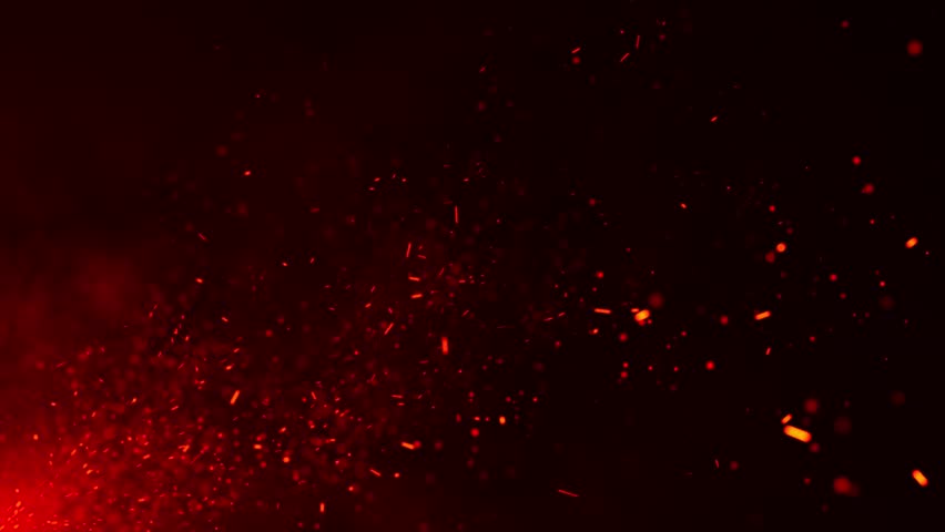 Fire Particles Background. Fire Sparks Particles Background. Ember Particle Background. Ultra HD 4K. 