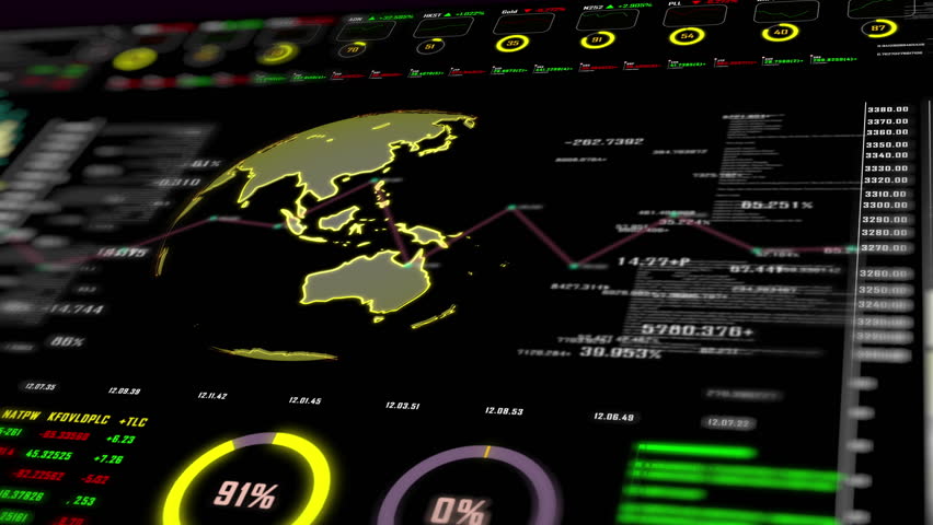 Stock market exchange. Business data number hologram futuristic background. | Shutterstock HD Video #1102824201