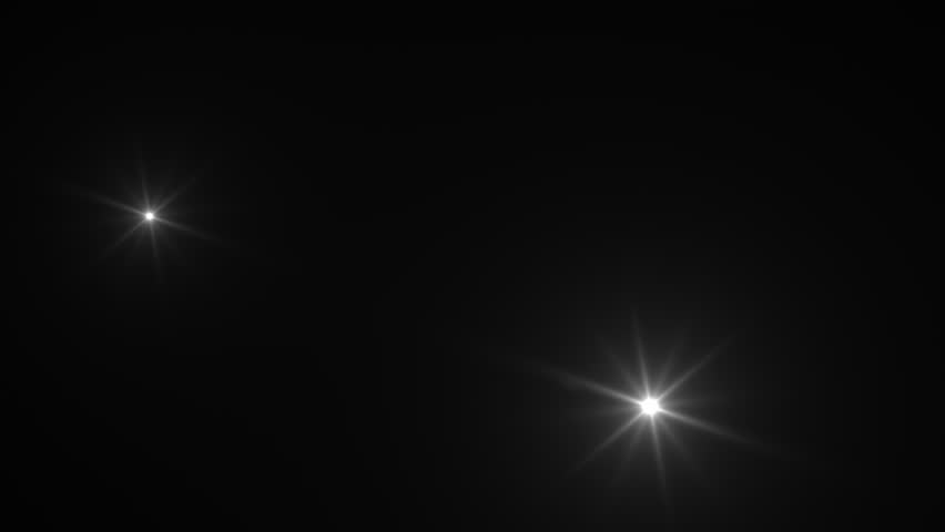 Photographer camera flashes. Random bright blinking lights. Flashing lens flares. Seamless loop