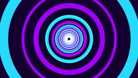 multicolor background of large and small circles for party loop