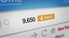 Animated Number of User Increases
 - Powered by Shutterstock - Get 15% off with code: PIKWIZARD15