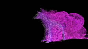 Colourful Fox Smoke Particles Animation - Powered by Shutterstock - Get 15% off with code: PIKWIZARD15