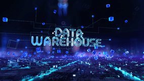 Data Warehouse - businessman working with virtual reality at office. - Powered by Shutterstock - Get 15% off with code: PIKWIZARD15