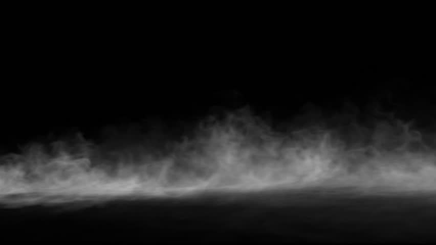White smoke motion background. Realistic stream of steam simulation. A light fog flowing in 3d space. Seamless loop. Royalty-Free Stock Footage #1102959625
