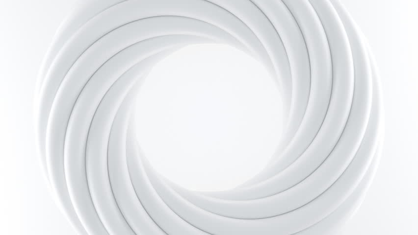 Clean 3d abstract background. Simple curve rotation animation for business concept. Light motion texture technology template. Seamless loop. Royalty-Free Stock Footage #1102959631