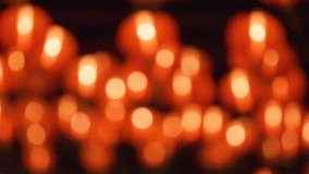 The illuminated Chinese-style red lanterns portraying prosperity are beautifully hung. - Powered by Shutterstock - Get 15% off with code: PIKWIZARD15