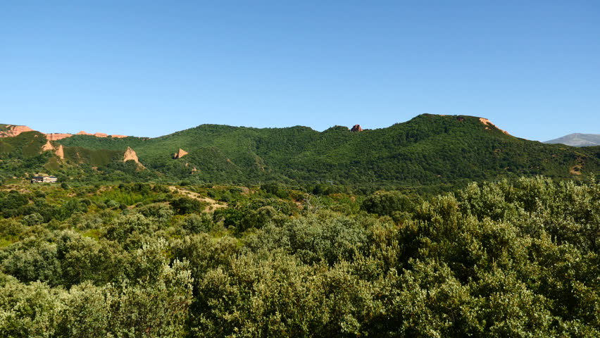 Las Médulas, El Bierzo, province of Leon, Castilla y Leon, Spain. Summer 2015.