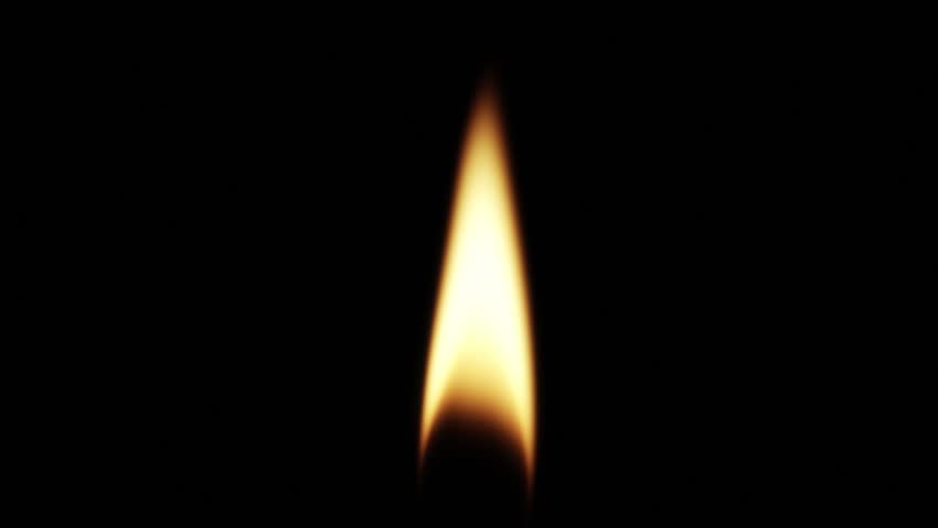 Candle Fire Flame Realistic Simulation - Loop Overlay Graphic Element | Shutterstock HD Video #1103041209