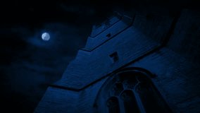 Lightning Strikes Above Cathedral Building Ominous Low Angle - Powered by Shutterstock - Get 15% off with code: PIKWIZARD15