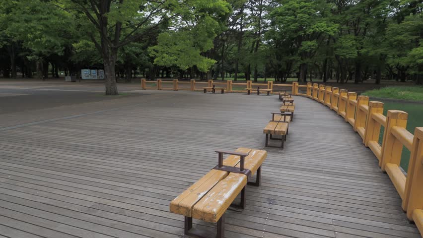 Yoyogi Park, Japan Tokyo Early morning April 2023