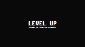 Level Up. Congrats. You Climbed to a Higher Level. - Powered by Shutterstock - Get 15% off with code: PIKWIZARD15