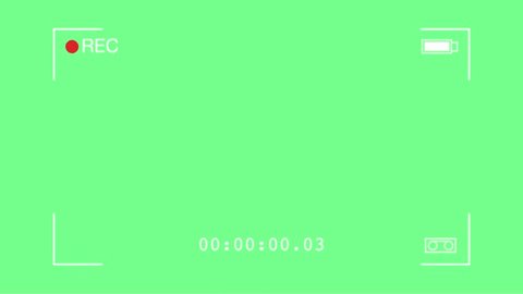 Chroma key background. Green screen with point icon. Vector illustration. Green colored chroma key background screen flat style design vector illustration. Chroma key VFX screen with tracking marks on – Video có sẵn