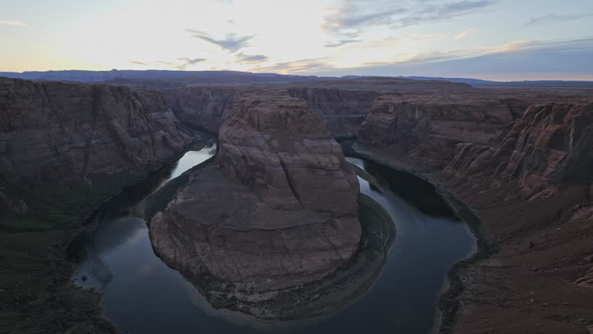 4K Video of Horseshoe Bend in Arizona
