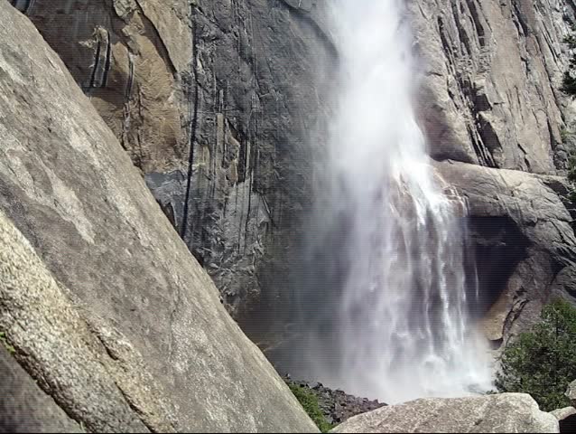 Peaceful Waterfall at National Park