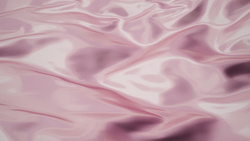3D render animation abstract tenderness pink purple silk milky cream latex background wave cloth luxury satin pastel color fabric tissue waving wavy texture fluttering material motion design wallpaper Royalty-Free Stock Footage #1103117331
