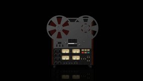 Reel to Reel Tape Recorder turns on itself