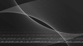 Animation of data processing and binary coding over grid. Global connections, business, cloud computing, digital interface and data processing concept digitally generated video. - Powered by Shutterstock - Get 15% off with code: PIKWIZARD15