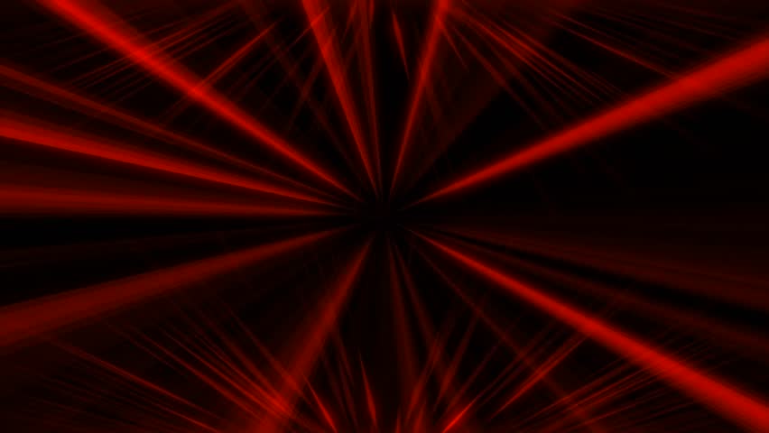 abstract red neon rays lines Animated 3D beams texture holographic geometric waves neon background. Smooth  surface with ripples and folds. 4K 3D rendering seamless looping Elegant light backdrop