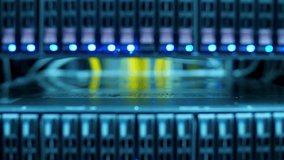 High Tech Digital Server Room network Background. internet Local Network tech equipment concept 4K - Powered by Shutterstock - Get 15% off with code: PIKWIZARD15
