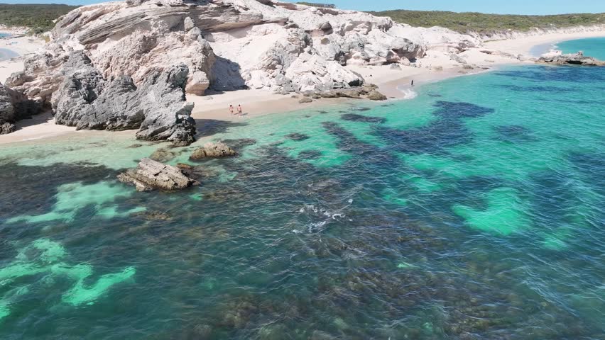 Hamelin Beach in Western Australia is a hidden gem that boasts some of the most crystal-clear waters in the world. As you explore the shoreline, you might even come across a friendly stingray.