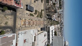 Alcalde Avenue by Drone: A Tour of the Sanctuary Temple in Downtown Guadalajara, Mexico