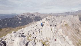 Exploring the Stunning Beauty of Castillo Mayor Peak and Puertolas: A Breathtaking 4K Drone Video of the Pyrenees in Huesca, Aragon