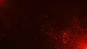 Fire Particles Background | Fire Sparks Particles  Background | Ember Particle Background. Ultra HD 4K - Powered by Shutterstock - Get 15% off with code: PIKWIZARD15