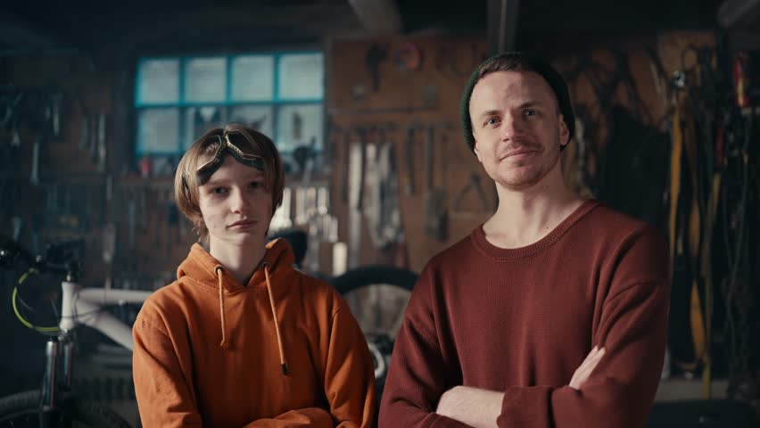 Industrial Mastery: A Teen and Mechanic