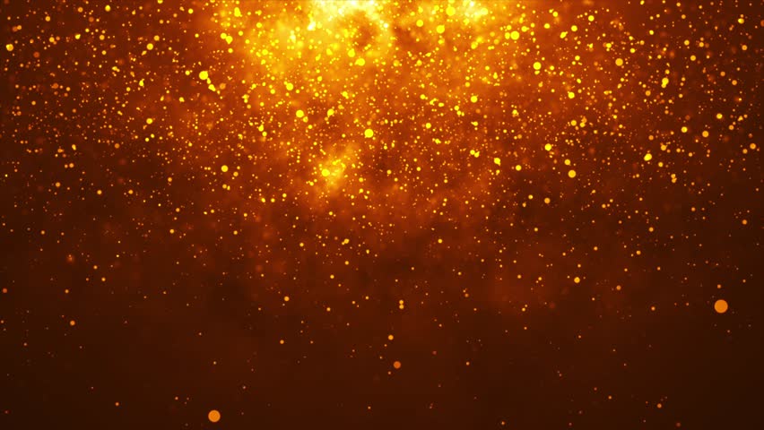 Golden Particle Glitter Background | Burning Hot Sparks Fire Particle Background | Abstract Isolated Fire Glowing Particles Background | Seamless Loop
 Royalty-Free Stock Footage #1103300655