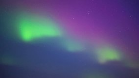 Stars and the vibrant colors of the aurora borealis - sky only time lapse - Powered by Shutterstock - Get 15% off with code: PIKWIZARD15