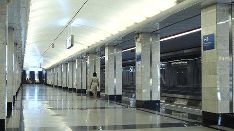 Spartak Metro Station - Moscow