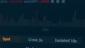 Steam transformation effect of Process of buying bitcoin. Investing money in cryptocurrency. Making online payment - Powered by Shutterstock - Get 15% off with code: PIKWIZARD15