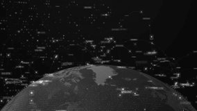 DARK BACKGROUND OF A DATA-CONNECTED WORLD - Powered by Shutterstock - Get 15% off with code: PIKWIZARD15