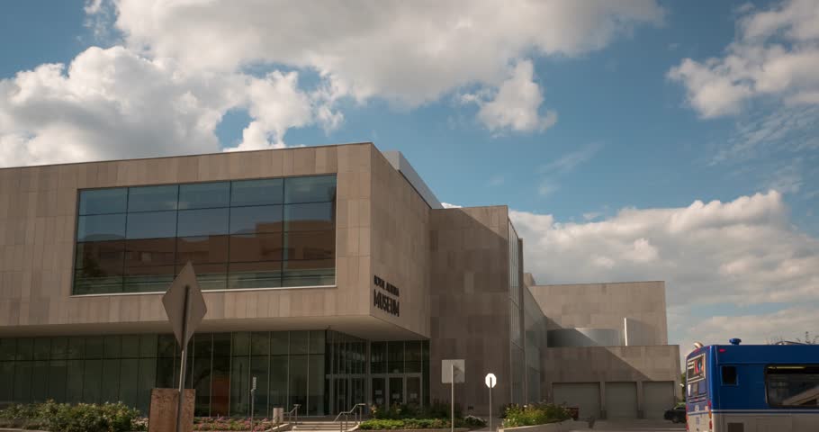 Hyperlapse of the Royal Alberta Museum in Edmonton, Alberta.