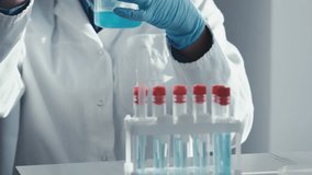 Medical laboratory conducts sophisticated analyzes to help scientists understand causes diseases, develop effective treatment strategies. Scientist laboratory assistant researches viruses and bacteria - Powered by Shutterstock - Get 15% off with code: PIKWIZARD15