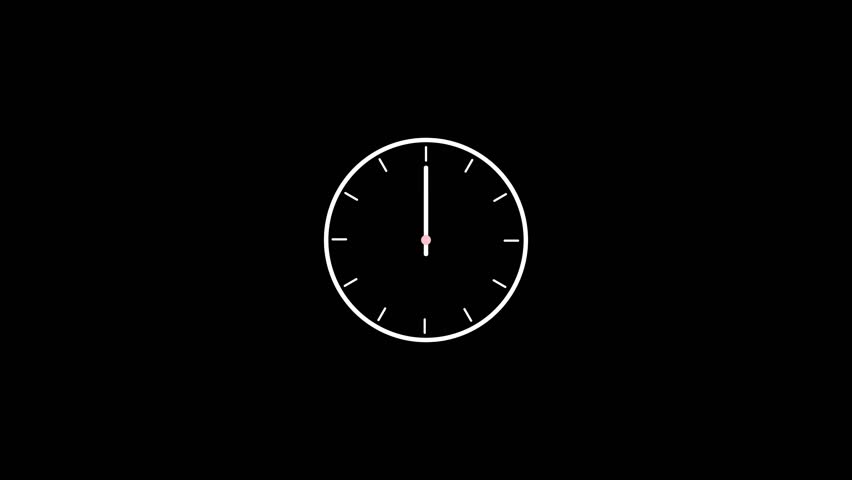 Clock black screen digital clock and analog circle moving in 24 hour loop animation.

 Royalty-Free Stock Footage #1103392673