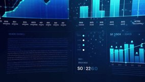 Stock market animated graphic. Stock price chart. Financial and business concept. - Powered by Shutterstock - Get 15% off with code: PIKWIZARD15