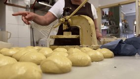 Bakery scene: preparation of traditional handmade “empanadillas” ( turnover).. - Powered by Shutterstock - Get 15% off with code: PIKWIZARD15