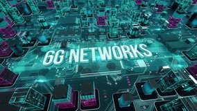 6G Networks with digital technology hitech concept. 3D Illustration - Powered by Shutterstock - Get 15% off with code: PIKWIZARD15