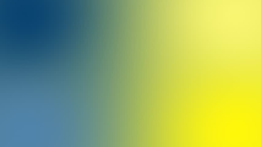 Dignity blue and lahn yellow gradient motion background loop. Moving colorful blurred animation. Soft color transitions.  Royalty-Free Stock Footage #1103480109