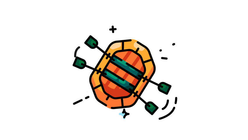 rafting icon of nice animated for your hiking and adventure videos easy to use with Transparent Background . HD Video Motion Graphic Animation Free Video
